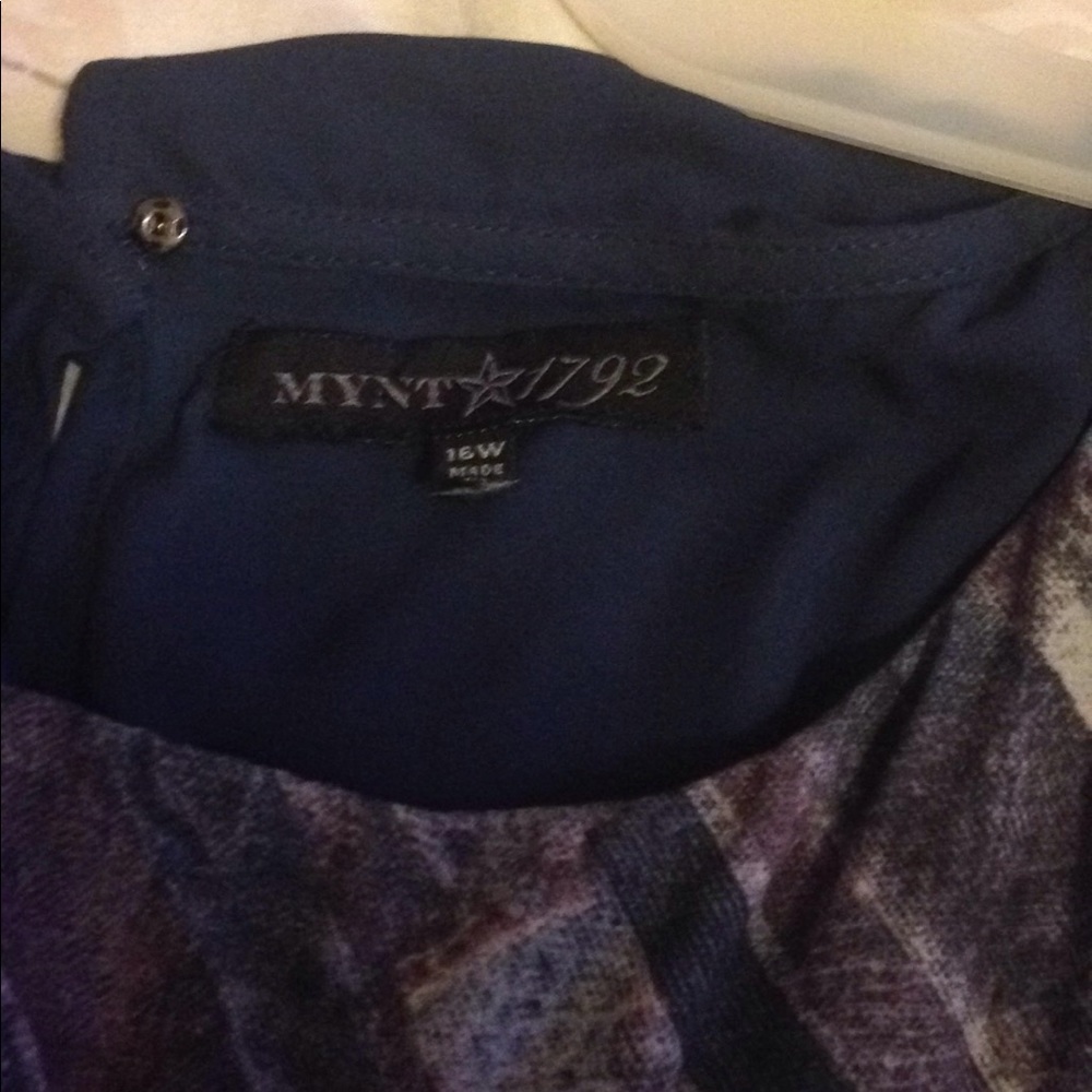 Sz16W MYNT1792 layered dress - Picture 3 of 4